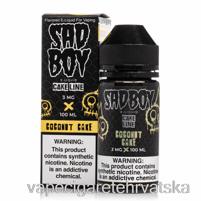 Vape Hrvatska Kokos Torta - Sadboy - 100ml 0mg